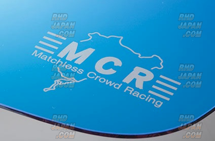 MCR Matchless Crowd Racing Blue Wide Mirror Set - BNR34 R34
